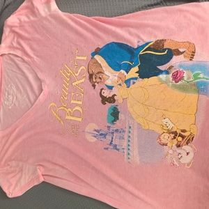 Beauty and the beast t shirt